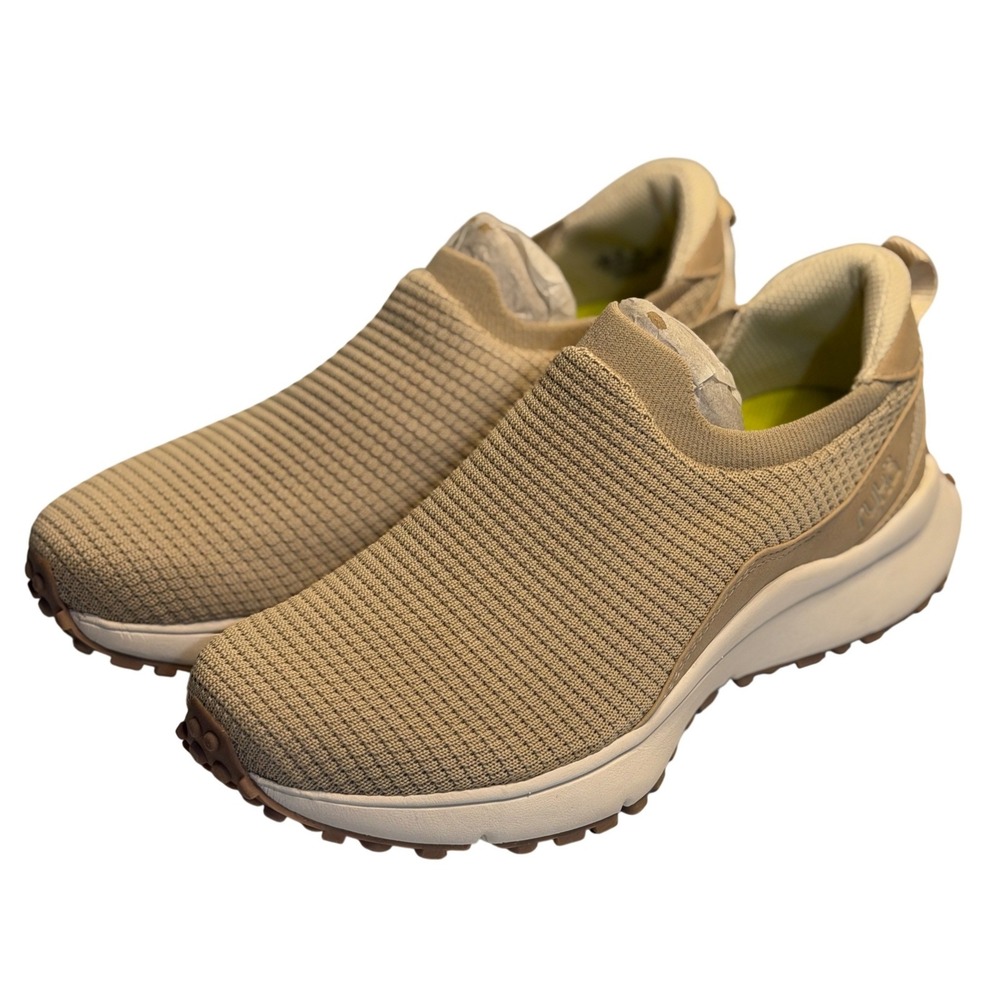 Ryka Jumpstart Slip-On Sneakers Terra Taupe Washable Knit Comfort Shoes Size 8.5